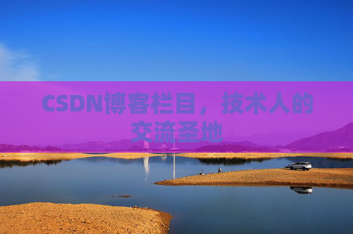 CSDN博客栏目，技术人的交流圣地